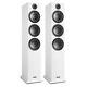 Haut-parleurs Hi-fi Shf80 Floorstanding Pour Home Stereo Sound System 3-way 6.5 Blanc