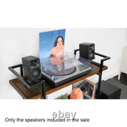 Haut-parleurs Kanto Audio Ora blancs Bluetooth amplifiés actifs compacts de bureau