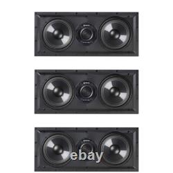 Haut-parleurs LCR encastrés Q Acoustics 3x Qi65RP et 2x QI80RP
