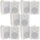 Haut-parleurs Stéréo À Mur Blanc 10x 180w 8 8ohm Loud Premium Audio & Musique
