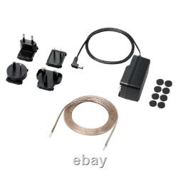 Haut-parleurs de bibliothèque Bluetooth amplifiés Audio-Technica AT-SP3X noirs, boîte ouverte