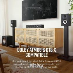 Haut-parleurs de bibliothèque compacts haute résolution Polk Audio Monitor XT15