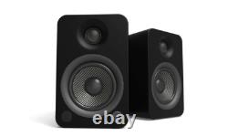 Haut-parleurs de bureau actifs Kanto Audio YU4 en finition noire mate