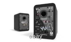 Haut-parleurs de bureau actifs Kanto Audio YU4 en finition noire mate