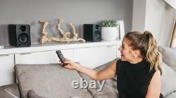 Haut-parleurs de bureau actifs Kanto Audio YU4 en finition noire mate