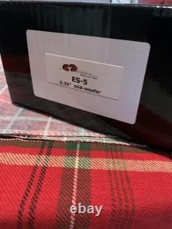 Haut-parleurs stéréo de voiture Cdt Audio Es-5 5,25 pouces MID Woofer Système audio Neuf dans la boîte
