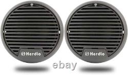 Herdio 140w 2-w Étanche Imperméable Aux Intempéries Coaxial Mini Haut-parleurs Marine Stereo O