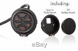 Imperméables À L'eau Marine Atv Rzr Utv Haut-parleurs Audio Bluetooth Système Stéréo Offroad Mp3