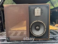 Infinity Qe Haut-parleur unique Audio domestique Vintage HiFi Stéréo Bibliothèque Bois Grain