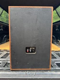 Infinity Qe Haut-parleur unique Audio domestique Vintage HiFi Stéréo Bibliothèque Bois Grain