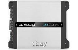 Jl Audio Jd400 / 4 Voiture Stéréo 4 Canaux Amplificateur 400w Classe D Haut-parleurs Amp Nouveau