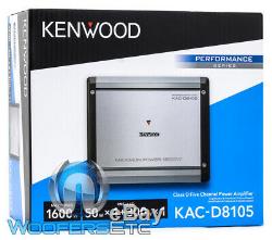 Kenwood Kac-d8105 5channel 1600w Haut-parleurs Composant Tweeters Caisson De Graves Amplificateur