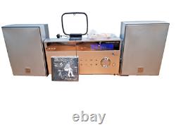 Lecteur CD Radio FM AM Sharp SD-EX220H Système Audio 1 bit Système de Haut-Parleurs HiFi Vintage