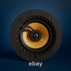 Lithe Audio 03201 Haut-parleurs de plafond sans fil Bluetooth 6.5 actifs APTX paire