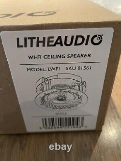 Lithe Audio Wi-fi Sans Fil Plafond Haut-parleur Unique