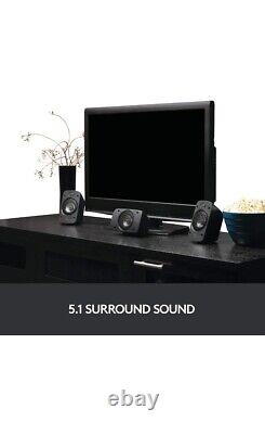 Logitech Z906 5.1 Surround Sound Speaker System Thx,? Brève Nouvelle! (envoyer Des Offres)