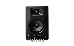 M-Audio BX3 3,5 Noir 120-Watt Moniteurs de Référence Multimédia + Garantie