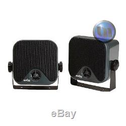 Marine Audio Bluetooth Stéréo Mp3 / Kit / Usb / Fm Aux / Ipod Radio + 4 Haut-parleurs + Ant