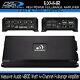 Massive Audio Ex4r 4-channel Car Stereo Amplificateur 4800w Fullrange Speaker Amp