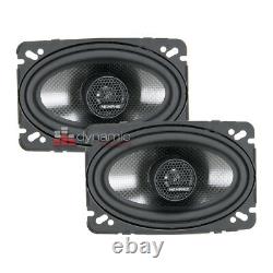 Memphis Audio 15-mcx46 Car Stereo Mclass Series 4x6 2-way Coaxial Speakers Nouveau