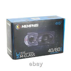 Memphis Audio 15-mcx46 Car Stereo Mclass Series 4x6 2-way Coaxial Speakers Nouveau