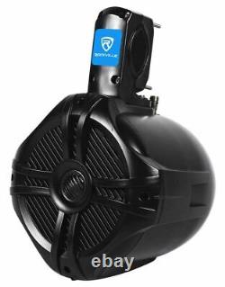 Memphis Audio Invisible Hide Away Récepteur Marine Bluetooth + 6.5 Haut-parleurs Wakeboard