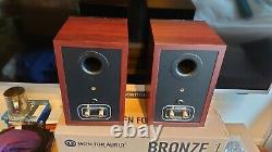 Moniteur Audio Bronze 1 Haut-parleurs De Bibliothèque À Rosemah