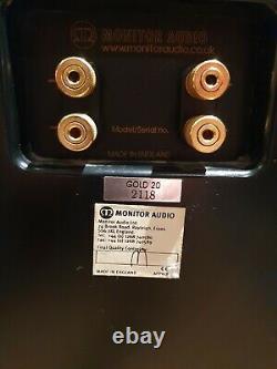 Moniteur Audio Gold Référence Gr20 Haut-parleurs Rrp £2100 Reçu Original Cherry