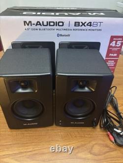 Moniteur/Enceinte M-Audio BX4 BT Bluetooth Noir, Paire
