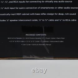 Moniteurs de studio M-Audio BX3 3,5, haut-parleurs HD pour PC pour l'enregistrement et les multimédias