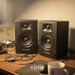 Moniteurs de studio M-Audio BX4BT 4,5 et enceintes PC avec Bluetooth 4,5