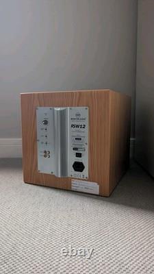 Monitor Audio RSW 12 Actif 500W 12 Subwoofer Boîte en Chêne Un Haut-Parleur de Grande Qualité