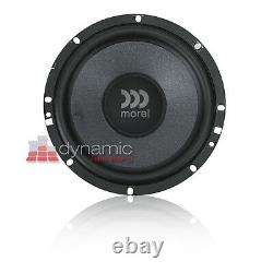Morel Tempo Ultra 602 Car Audio 6-1/2 2-way 4 Ohm Composant Speaker System Nouveau