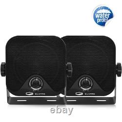 Pack audio stéréo Bluetooth pour voiture avec haut-parleurs suspendus d’extérieur étanches