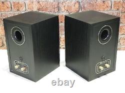 Paire De Moniteur Audio Bronze Bx1 Black Finish Bookshelf Loudspeakers