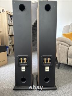 Paire d’enceintes colonne Monitor Audio Silver S8 finition chêne naturel