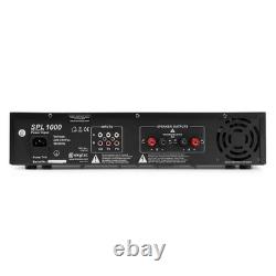 Paire d’enceintes tour Fenton Hi-Fi + amplificateur + câbles 600 W stock UK