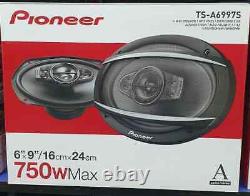 Pioneer 750w 5-way 6x9 Motorcycle Car Audio Coaxial Amplificateur Stéréo Haut-parleurs