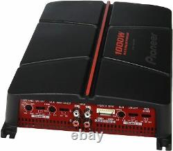 Pioneer Gm-a6704 4 Channel 1000w Composants Haut-parleurs Tweeters Car Amplificateur Nouveau