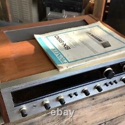 Pioneer Sx-990 Stereo Receiver Speaker Plugs Manual For Parts Or Repair No Sound