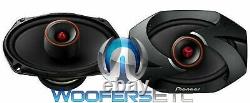 Pioneer Ts-6900pro 6x9 600w Bullet Tweeters Moto Car Haut-parleurs Audio Nouveau