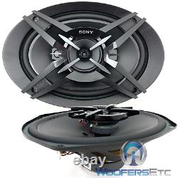 Pkg Sony Xs-fb693 6x9 420w Speakers Coaxiels 3 Voies + Stereo Sondstream Vcd-21b