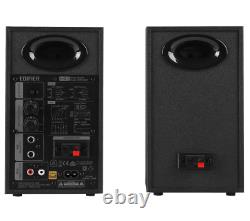 Platine Audio-Technica AT-LP60XBT + Enceintes Bluetooth Edifier MR3 HiFi Noires