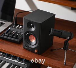 Platine Audio-Technica AT-LP60XBT + Enceintes Bluetooth Edifier MR3 HiFi Noires