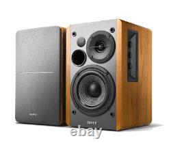 Platine Audio-Technica AT-LP60X + Enceintes Bluetooth Edifier R1280DB en érable