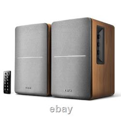 Platine Audio-Technica AT-LP60X + Enceintes Bluetooth Edifier R1280DB en érable