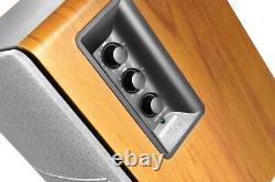 Platine Audio-Technica AT-LP60X + Enceintes Bluetooth Edifier R1280DB en érable