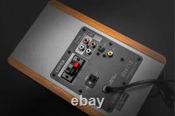 Platine Audio-Technica AT-LP60X + Enceintes Bluetooth Edifier R1280DB en érable