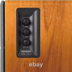 Platine vinyle Audio-Technica Bluetooth AT-LP60XBT et enceintes Edifier R1280DB en érable