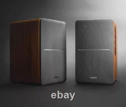 Platine vinyle Audio-Technica Bluetooth AT-LP60XBT et enceintes Edifier R1280DB en érable